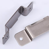 Maxbell 10 Pieces Tape Measure Holder Clip Tool Multifunction Belt Tape Measure Clip Gray