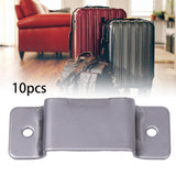 Maxbell 10 Pieces Tape Measure Holder Clip Tool Multifunction Belt Tape Measure Clip Gray