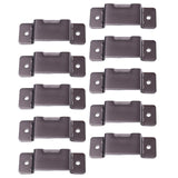 Maxbell 10 Pieces Tape Measure Holder Clip Tool Multifunction Belt Tape Measure Clip Deep Gray