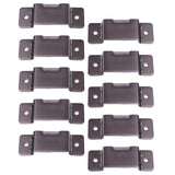 Maxbell 10 Pieces Tape Measure Holder Clip Tool Multifunction Belt Tape Measure Clip Deep Gray