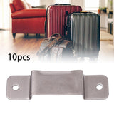 Maxbell 10 Pieces Tape Measure Holder Clip Tool Multifunction Belt Tape Measure Clip Silver