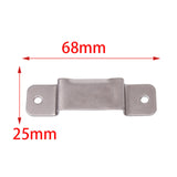 Maxbell 10 Pieces Tape Measure Holder Clip Tool Multifunction Belt Tape Measure Clip Silver