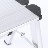 Maxbell Folding Ladder Stable Thickened Herringbone Ladder for Office Home Factories