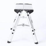 Maxbell Folding Ladder Stable Thickened Herringbone Ladder for Office Home Factories