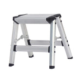 Maxbell Folding Ladder Stable Thickened Herringbone Ladder for Office Home Factories