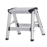 Maxbell Folding Ladder Stable Thickened Herringbone Ladder for Office Home Factories