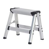 Maxbell Folding Ladder Stable Thickened Herringbone Ladder for Office Home Factories