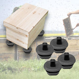 Maxbell 4x Beehive Feet Safe Plastic Practical Proof Hive Feet for Outdoor Beekeeper