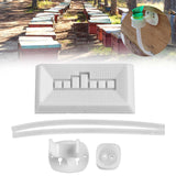 Maxbell Bee Feeder Portable Beehive Durable Water Drink Feeding Beekeeping Equipment Lid 30 Port