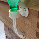 Maxbell Bee Feeder Portable Beehive Durable Water Drink Feeding Beekeeping Equipment Lid 30 Port