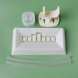 Maxbell Bee Feeder Portable Beehive Durable Water Drink Feeding Beekeeping Equipment Lid 28 Port