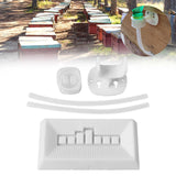 Maxbell Bee Feeder Portable Beehive Durable Water Drink Feeding Beekeeping Equipment Lid 28 Port