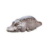 Maxbell Mini Alligator Sculpture Resin Tea Pet Miniature Cute Decoration for Bedroom