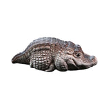 Maxbell Mini Alligator Sculpture Resin Tea Pet Miniature Cute Decoration for Bedroom