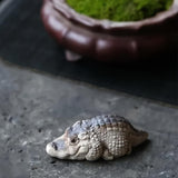 Maxbell Crocodile Statue Decorative Durable Art Figurine for Courtyard Outdoor Decor