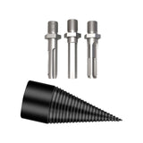 Maxbell Wood Log Splitting Drill Bit Easy Splitter Firewood Log Splitter for Camping Diameter 32mm