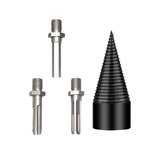Maxbell Wood Log Splitting Drill Bit Easy Splitter Firewood Log Splitter for Camping Diameter 42mm