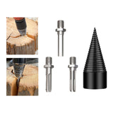 Maxbell Wood Log Splitting Drill Bit Easy Splitter Firewood Log Splitter for Camping Diameter 50mm
