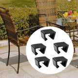 Maxbell 5Pcs Outdoor Furniture Clips Fastener Connect The Sectional Patio Sofa Clips 6cm