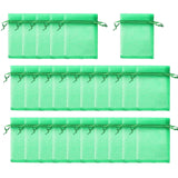 Maxbell 100 Pack 4x6 inch Small Netting Barrier Bags for Strawberries Berries Apples Green