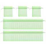 Maxbell 100 Pack 4x6 inch Small Netting Barrier Bags for Strawberries Berries Apples Light Green