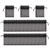 Maxbell 100 Pack 4x6 inch Small Netting Barrier Bags for Strawberries Berries Apples Black