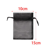 Maxbell 100 Pack 4x6 inch Small Netting Barrier Bags for Strawberries Berries Apples Black