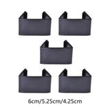 Maxbell 5x Furniture Clips Wicker Chair Fasteners Small Module Patio Furniture Clips 6cm