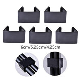 Maxbell 5x Furniture Clips Wicker Chair Fasteners Small Module Patio Furniture Clips 6cm