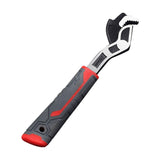 Maxbell Self Adjustable Pipe Wrench Plumbing Wrench Anti Slip Handle for Auto Repair 8inch