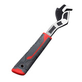Maxbell Self Adjustable Pipe Wrench Plumbing Wrench Anti Slip Handle for Auto Repair 8inch
