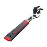 Maxbell Self Adjustable Pipe Wrench Plumbing Wrench Anti Slip Handle for Auto Repair 8inch