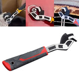 Maxbell Self Adjustable Pipe Wrench Plumbing Wrench Anti Slip Handle for Auto Repair 8inch