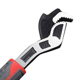 Maxbell Self Adjustable Pipe Wrench Plumbing Wrench Anti Slip Handle for Auto Repair 8inch