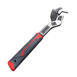 Maxbell Self Adjustable Pipe Wrench Plumbing Wrench Anti Slip Handle for Auto Repair 10inch