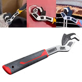 Maxbell Self Adjustable Pipe Wrench Plumbing Wrench Anti Slip Handle for Auto Repair 12inch