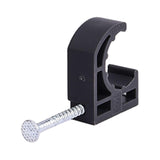 Maxbell 50Pcs Half Clamp Fixture Durable Premium J Clamp for Pex Tubing Pipe Support 1.27cm