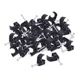 Maxbell 50Pcs Half Clamp Fixture Durable Premium J Clamp for Pex Tubing Pipe Support 1.27cm