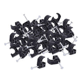 Maxbell 50Pcs Half Clamp Fixture Durable Premium J Clamp for Pex Tubing Pipe Support 1.27cm