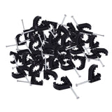 Maxbell 50Pcs Half Clamp Fixture Durable Premium J Clamp for Pex Tubing Pipe Support 1.9cm