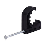 Maxbell 50Pcs Half Clamp Fixture Durable Premium J Clamp for Pex Tubing Pipe Support 2.54cm