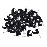 Maxbell 50Pcs Half Clamp Fixture Durable Premium J Clamp for Pex Tubing Pipe Support 2.54cm