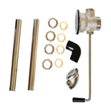 Maxbell Sink Drain Waste Drain Valve High Performance Sink Opening Twist Drain Valve