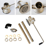 Maxbell Sink Drain Waste Drain Valve High Performance Sink Opening Twist Drain Valve