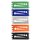 Maxbell Drill Bit Gauge Compact Portable Easy to Carry Multipurpose Measurement Tool Green