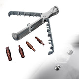 Maxbell Bidirectional Ratchet Screwdriver Wrench for DIY Home Repairing Professional