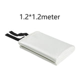 Maxbell Fire Blanket Flame Retardant Fire Resistant Camping for Fire Pit Patio 1.2x1.2m