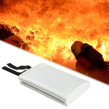 Maxbell Fire Blanket Flame Retardant Fire Resistant Camping for Fire Pit Patio 1.5x1.5m
