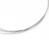 Maxbell Diamond Wire Saw Silver Minimal Loss 1 Meters/lot for Glass Jewelry Ceramics 0.15mm