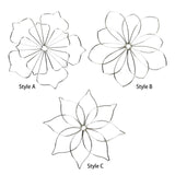 Maxbell Flower Arranger Holder Bouquet Stainless Steel Flower Lid for Plant Fixation Style A